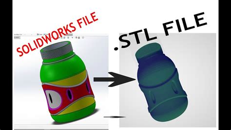 solidworks stl file export|STL Files (*.stl) .